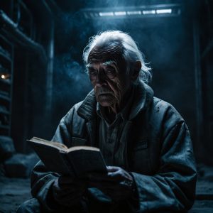 Leonardo_Kino_XL_reading_inside_a_very_dark_scifi_futuristic_s_0(1)